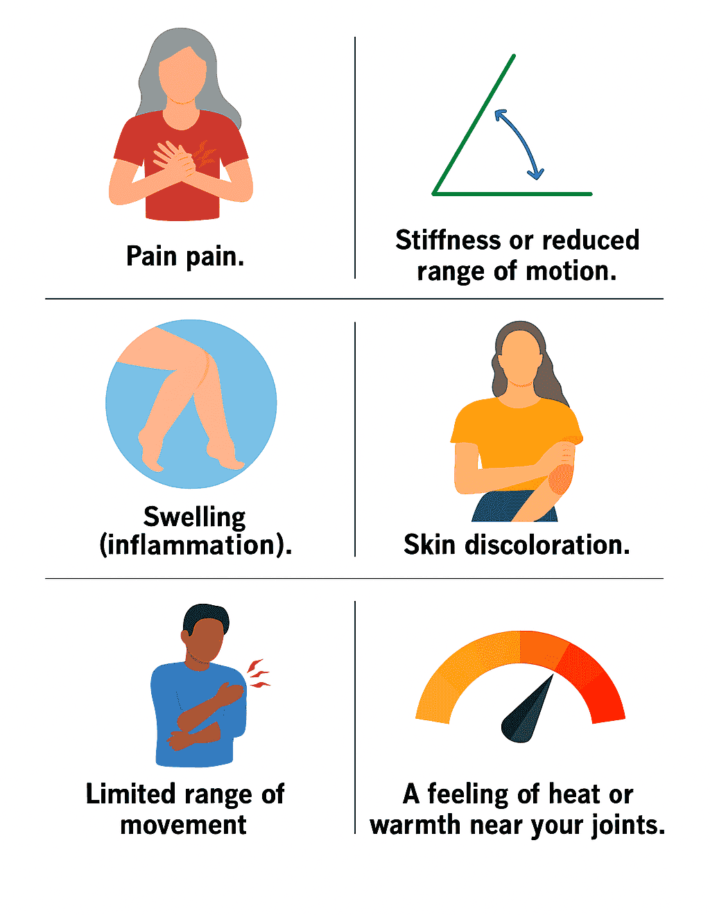 Symptoms of Arthritis